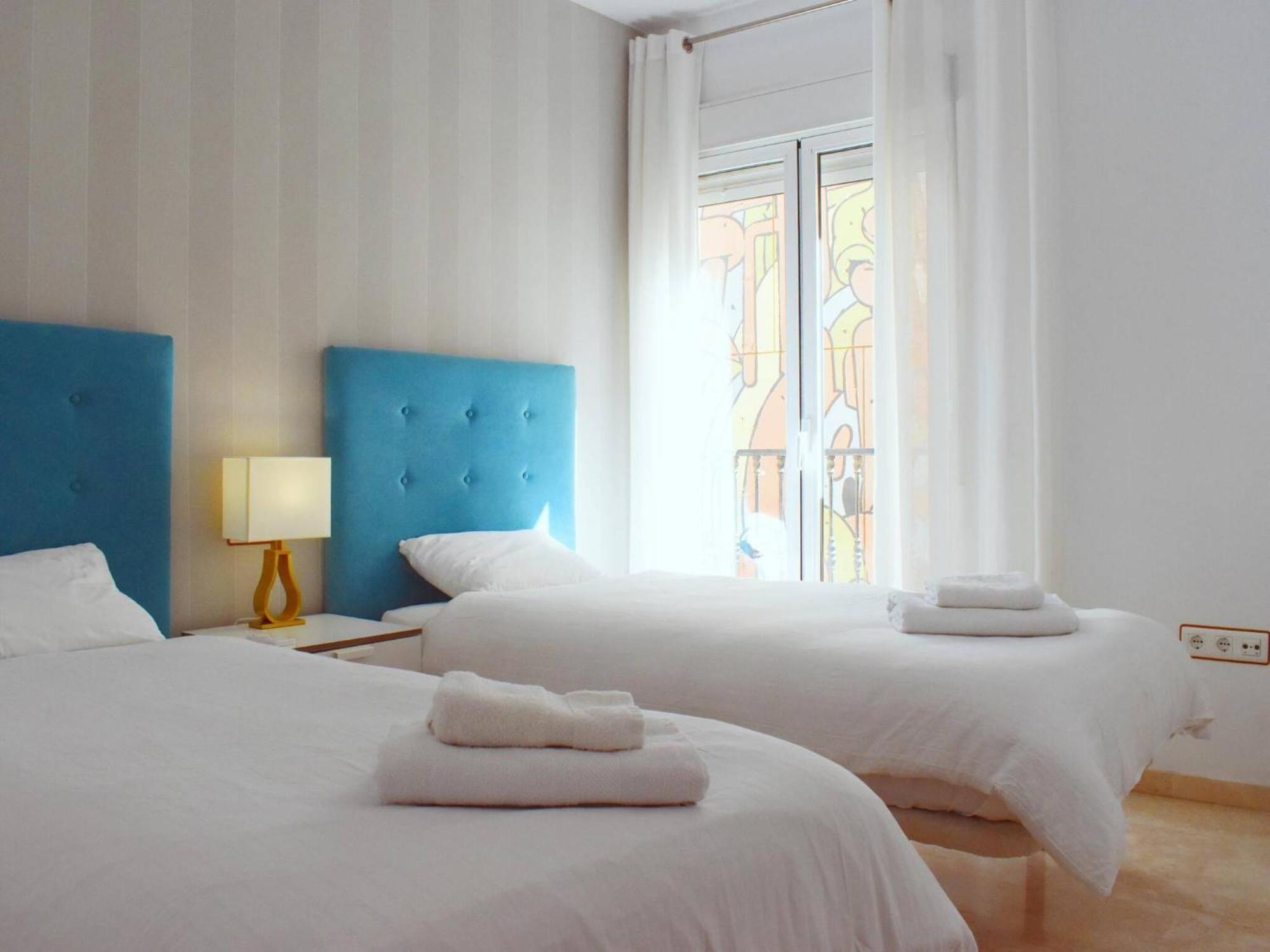 Fantastico Apartamento De Dos Dormitorios En El Soho Málaga Eksteriør billede