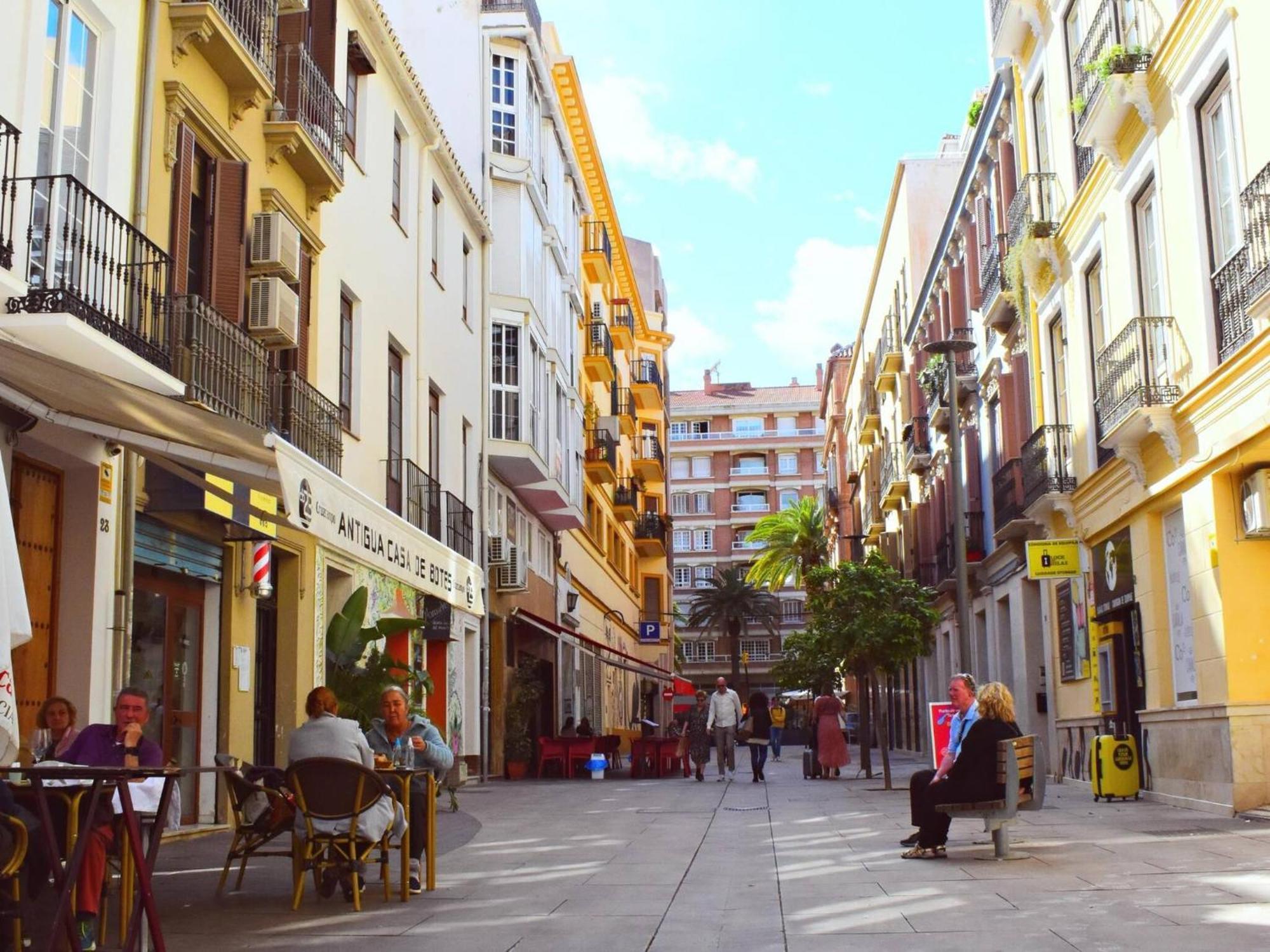 Fantastico Apartamento De Dos Dormitorios En El Soho Málaga Eksteriør billede